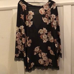 Flower flowy dress